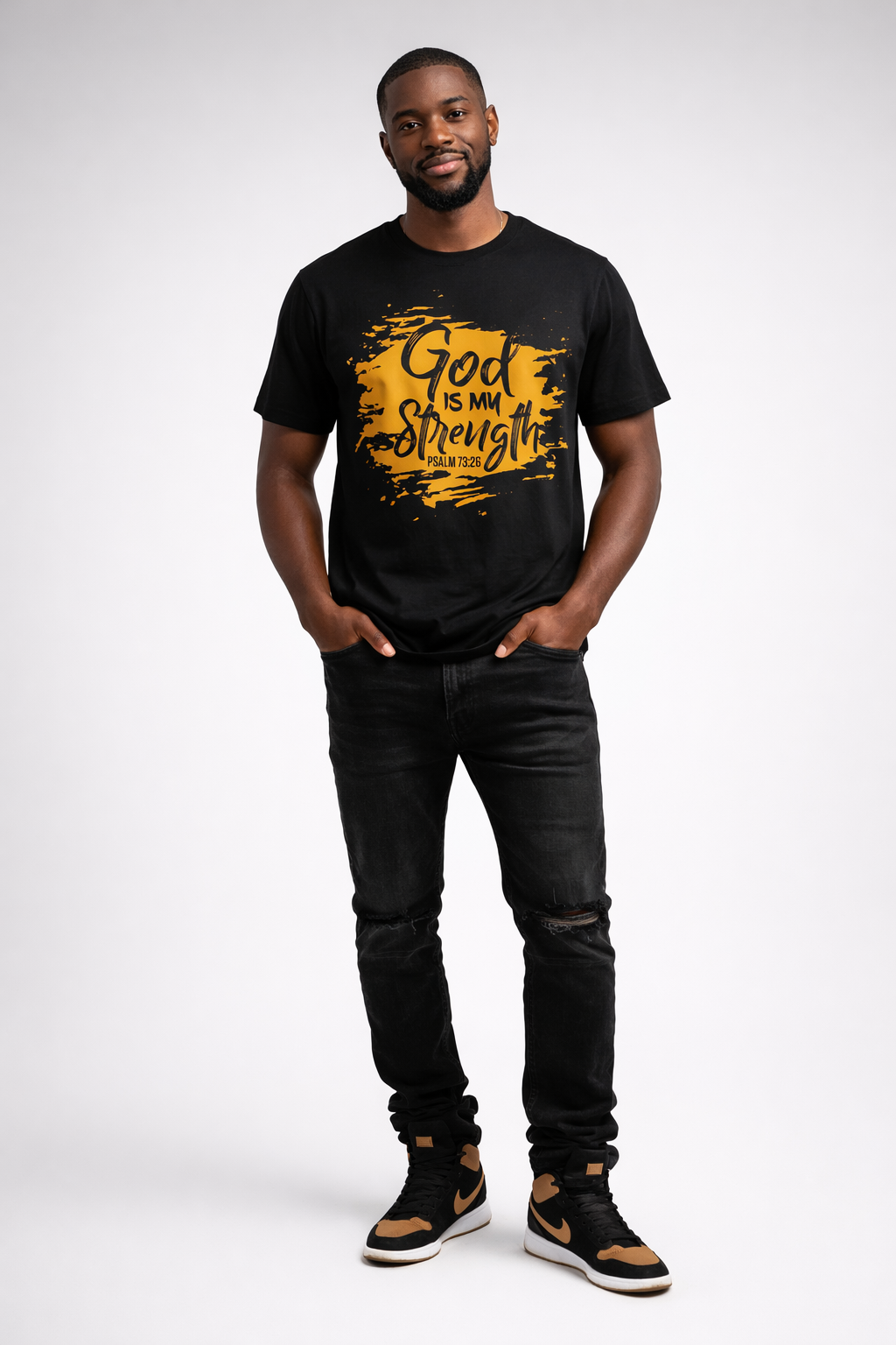 God Is My Strength Tee